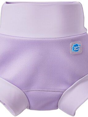 Splash About Happy Nappy Reusable Swim Diaper, Lilac, 3-6 Months